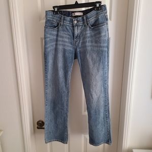 Levi's 525 Perfect Waist Straight Leg Denim Jeans 12M